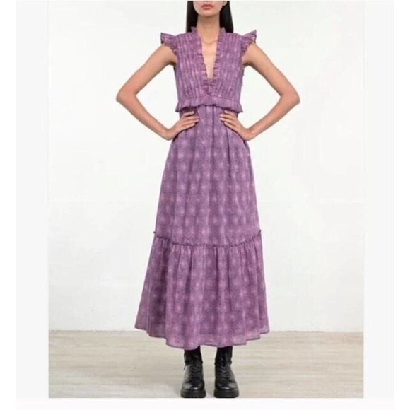 Banjanan Purple and Pink Maxi Dress - Picture 11 of 16